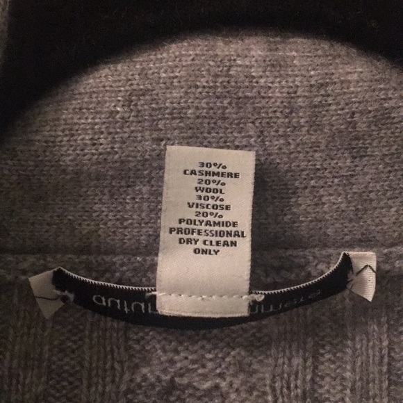 Grey Autumn Cashmere cardigan - Picture 6 of 6